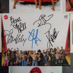 SOLD!  Wrestling autographs were Sold at recent Burbank Card show in Anaheim